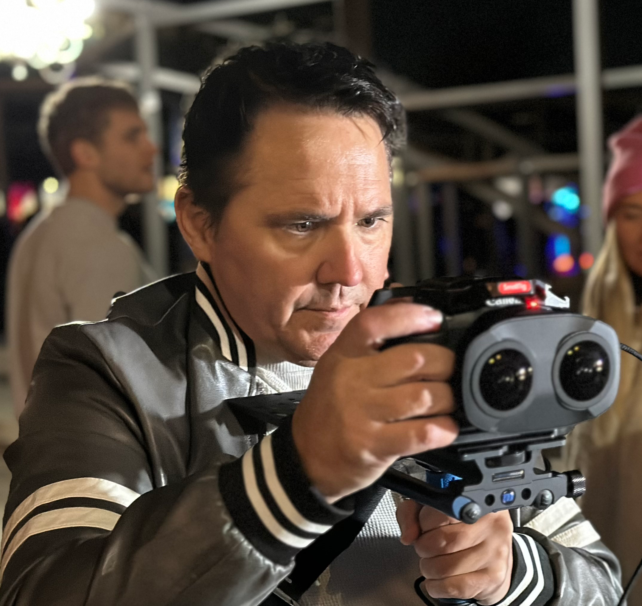 Nick with a camera